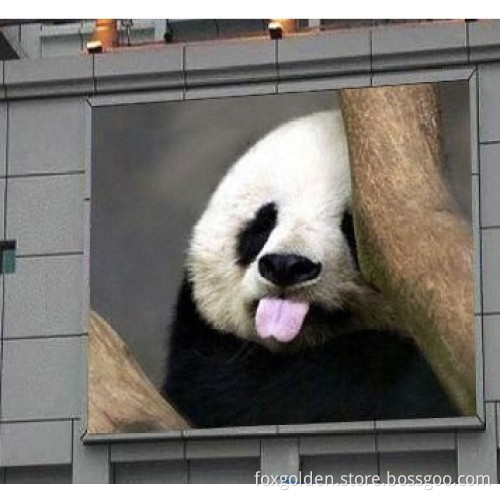 P10 Programmable Full Color LED Display Screen Panel